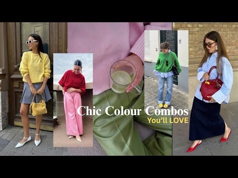 Chic Meets Fun | Spring Colour combos you'll love