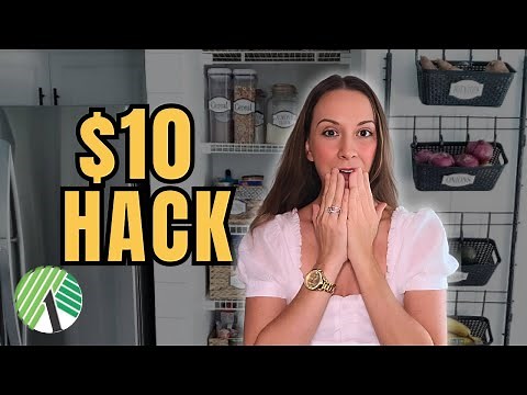 Dollar Tree Over-the-Door Organizer DIY | Pantry Storage That Actually Works