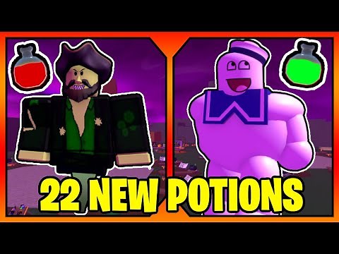 How to get ALL 22 NEW POTIONS in WACKY WIZARDS 🧙 || Roblox