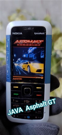 Nokia 5310 Playing Asphalt GT Java Game