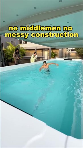 Skip digging a traditional pool.this smart pool is easier than you think direct from the factory.