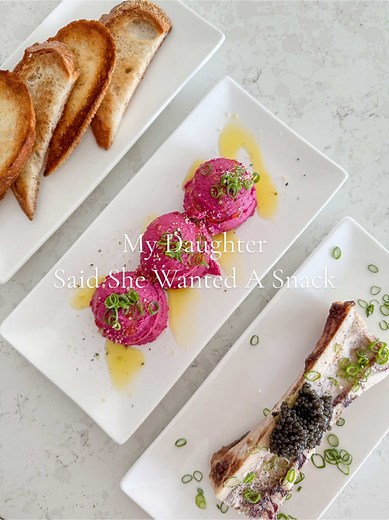 Healthy Snack Ideas: Bone Marrow and Roasted Beef Hummus
