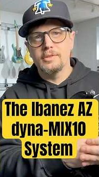 The Ibanez AZ dyna-MIX10 System Explained | 10 Tones From 2 Humbuckers #guitar #gear