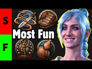 MOST FUN SUBCLASS in Patch 8 Baldur's Gate 3 Tier List