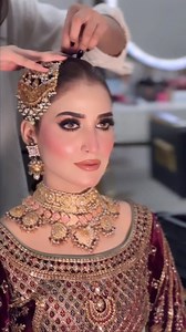 Signature bride 🫶 . . #beauty #Makeup #wedding | Dulha & Dulhan