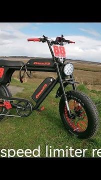 Ebike Speed Limiter Removal Unlock Full Speed No Tools or Software Needed
