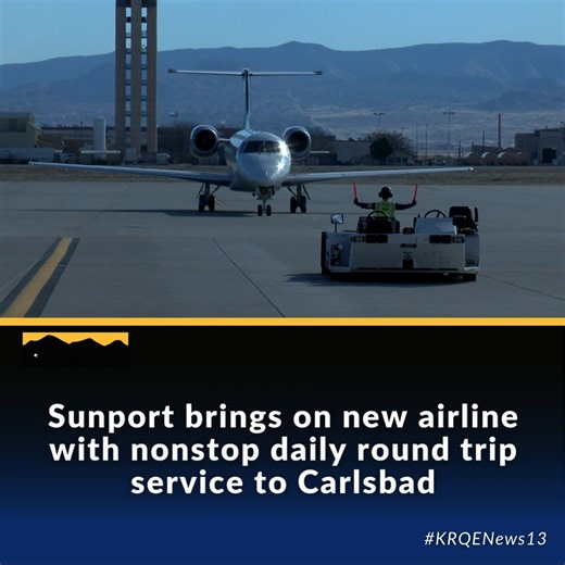 A new airline is now calling Albuquerque home, with Contour Airlines launching a new flight to and from Carlsbad. It will operate once a day roundtrip with nonstop flights back and forth from Albuquerque to Carlsbad. MORE HERE: https://www.krqe.com/news/albuquerque-metro/sunport-brings-on-new-airline-with-nonstop-daily-round-trip-service-to-carlsbad/ | KRQE News 13
