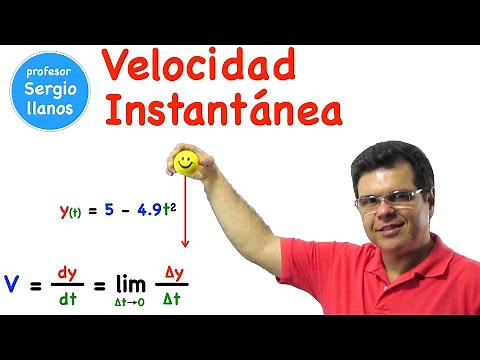 Velocidad instantánea.