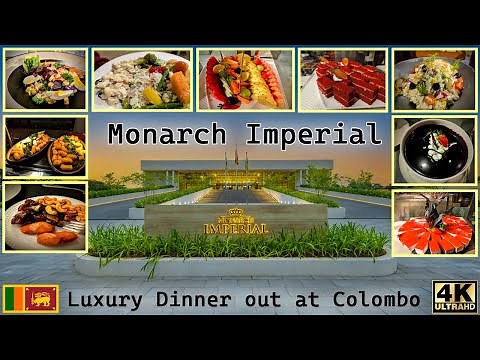 Luxury Dinner out at Monarch Imperial Colombo 🇱🇰 | Fine Dining in Sri Lanka You Must Try!