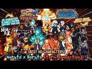 NEW‼️ Naruto X Boruto Storm Connections Mugen Android OFFLINE - BEST Characters HD Edition 2026🔥⚔️