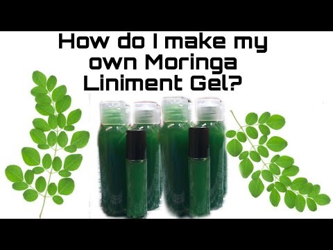 DIY Moringa Liniment Gel/ Herbal liniment| Homemaker's Passion Official