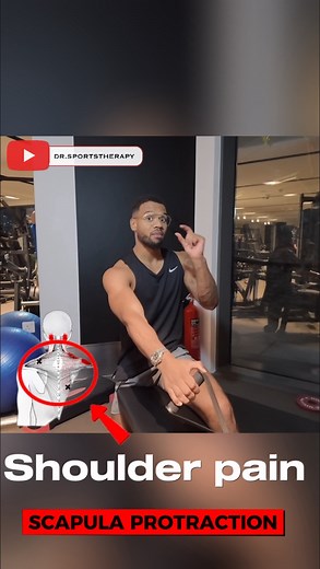 Diego Robinson on Instagram: "Scapular protraction - essential movement for chronic upper back stiffness🌟 I’m in the process of uploading my advanced workout guide for those of you who want to start training for functionality.🫡 I have found this exercise to be specifically great for the dull ache behind the shoulder blade we often get 🫣 Check Youtube out for more detail details. ❤️ Beginner video in Bio 🔗 comment the word “SHOUDLER” And I will send you the pre released advanced version later