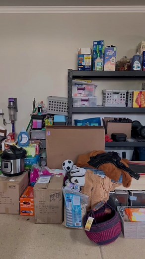 Garage organizing from start to finish! #organizing #garageorganization #cleantok #transformation