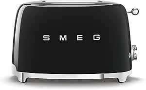 Smeg 50's Retro 4 - slice toaster (Black)