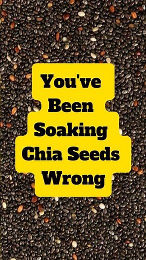The Chia Seed Mistake Everyone Makes