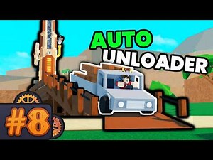 I Built A Steam-Power UNLOADER! - Lumber Tycoon 2 Steam Series #8