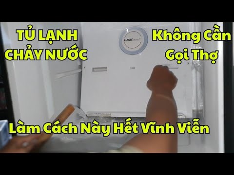 💥Just watch this video and you will know how to fix a leaking refrigerator completely and permane...