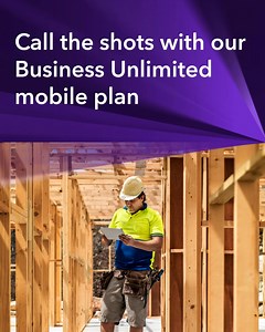 Call the shots in your business with unlimited NZ and Australia calls, texts and Aussie roaming, thanks to Spark’s Business Unlimited mobile plan. | Spark for Business