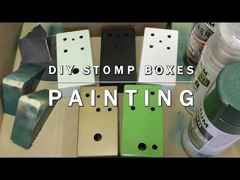 How To Paint Guitar Pedal Enclosures | DIY Stomp Box Tutorials by StompBoxParts.com