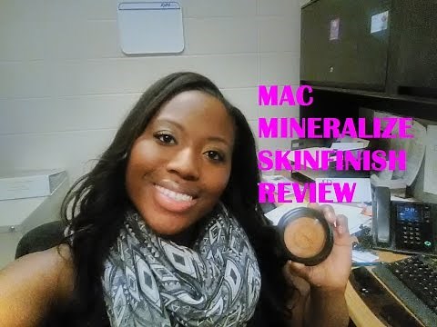 You Glow Girl! Mac Mineralize Skinfinish Natural Dark/Dark Deep Review
