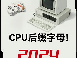 CPU后缀字母的意思