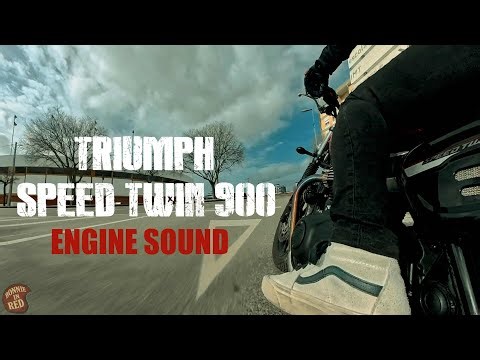 Triumph Speed Twin 900 (2024) || Engine Sound