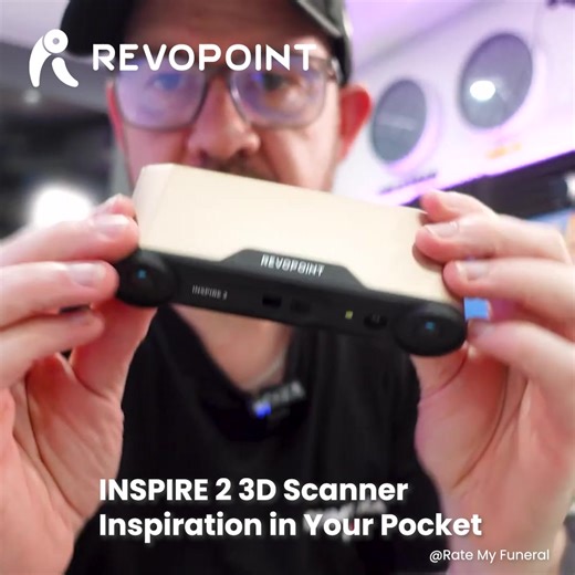 ‼️Meet the All-New 3D Scanner 🎁The Revopoint INSPIRE 2 redefines entry-level scanning with pro results, making it easier than ever to bring your ideas to life in 3D. 📣High-performance 3D scanning for printing, design, and animation is finally within reach, without breaking your budget. ✅Marker-free Body & Feature-rich Object Scans ✅On-the-Go Scanning, Wi-Fi 6 Connectivity ✅Full Color Scanning ✅High Accuracy Up to 0.05 mm ✅Fast: Up to 30 fps ✅Outdoor Scanning: Up to 20,000 lux 🛒Save 5% on Your