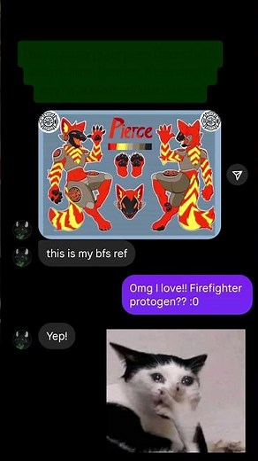 First time drawing a protogen!!