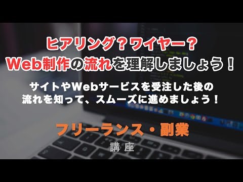 The web production process. Learn the process from interviews to wiring, design, coding, testing,...