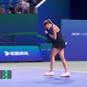 137K views · 2.3K reactions | GOING THE DISTANCE  Dayana Yastremska makes a comeback from 4-6 down in the tiebreak to take the second set 7-6(6) against Rybakina! #NingboOpen | WTA | Facebook