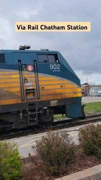 Via Trail Chatham Station #train #trainstation #viarailcanada