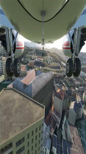 Most Beautiful Landing in A Coruña Airport Spain