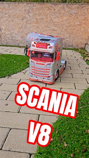 SCANIA V8 RC TRUCK #rctrucksandmachines #toys #rccar #scania #trucking #lkw #rc #v8 #truck #hobby