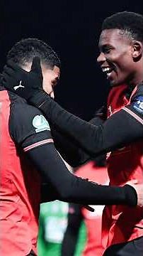 Elias Legendre's first goal for Stade Rennes 🔥