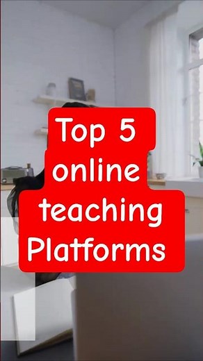 TOP 5 ONLINE TEACHING PlATFORMS #teaching #workfromhome #onlineteachingjobs
