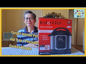 TARGET INSTANT POT 6QT 9 IN 1 PRESSURE COOKER BUNDLE / INSTANT POT UNBOXING & REVIEW