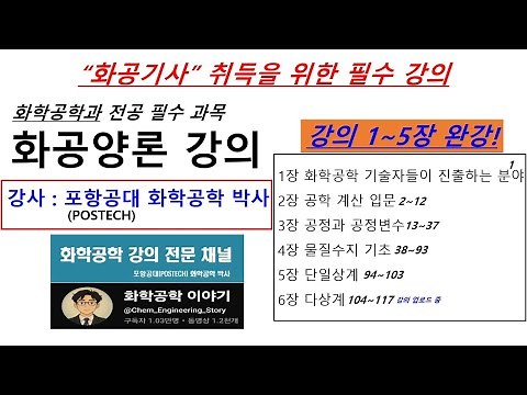 1.화공양론(Felder's Elementary Principles of Chemical Processes, 화학공정계산), Chapter 1 화학공학 기술자들이 진출하는 분야