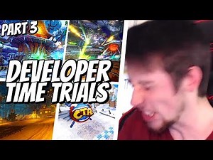 Beating EVERY DEVELOPER TIME in Crash Team Racing Part 3