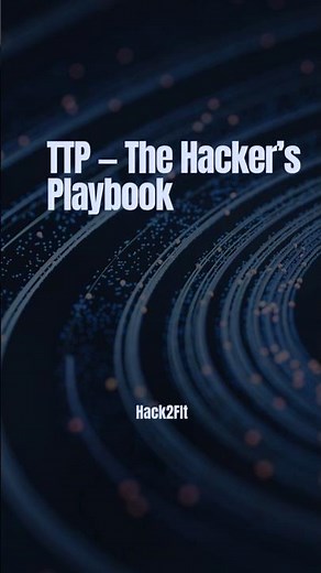 TTP — The Hacker’s Game Plan 🧠💻