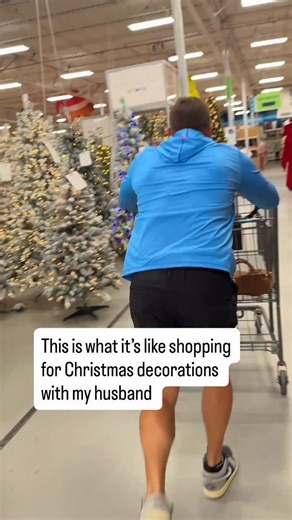 What was your favorite?! And how many times do you think he’ll be back to buy more Christmas decorations?! 🤣 I’m guessing at least 3 or 4. He loves Christmas so much. It’s so fun. Comment “Clark” and I’ll send you the link to everything we found. SO much cute stuff!! ❄️🎅🎄 . . . #marriedlife #couplecomedy #christmasdecor #christmas #funnyreel #marriagehumor #christmas2025 #relatablemarriage #husband Shopping humor, husband, couples comedy, marriage humor, relatable couple, funny hisband, Chris