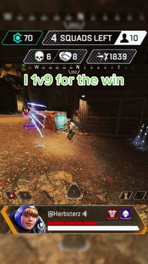 Epic 1v9 Win in Apex Legends PC Gameplay