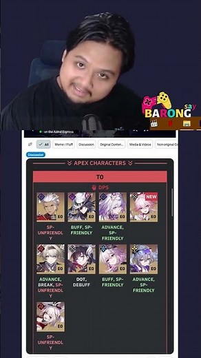 SIAPA NIH KARAKTER YANG MERUSAK TIER LIST? 🤔 #genshinimpact #honkaistarrail #shorts