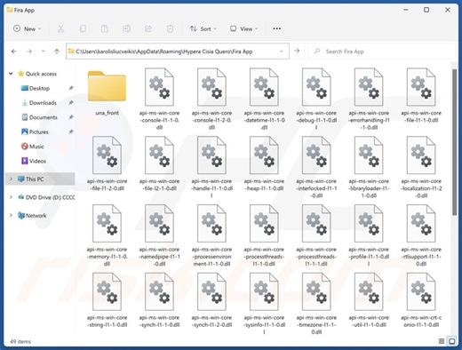 Fira App Unwanted Application