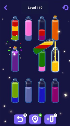 Level 119 Block Blast Water Sort Answer #blockblast #shorts #gameplay