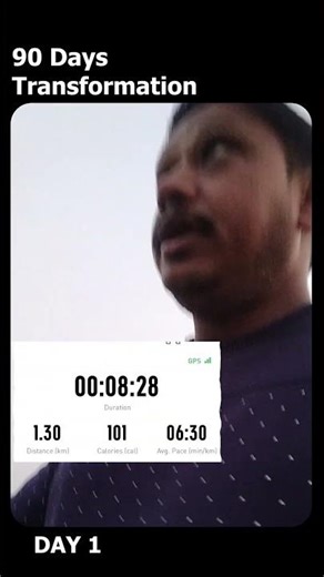 90 Day transformation journey...Fat to Fit... DAY 1
