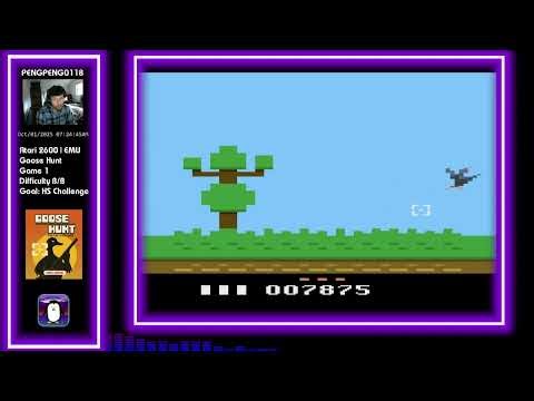 [Atari 2600 EMU]🕹️ | Homebrew | Goose Hunt | High Score Challenge
