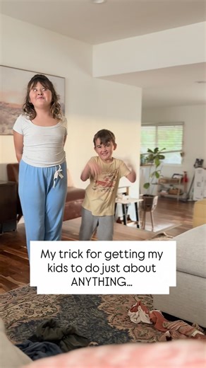 Kayla Donato on Instagram: "“Not everything’s a competition, guys”…until Mama needs it to be 😂. Taking advantage of sibling rivalry is often a good way to encourage my kids to do things like clean up or help me with an errand. Sometimes I also set a timer and offer a “prize”, like extra tv time. Most of the time, their competitiveness is enough! *Pro tip: this works with students in a classroom, too* Have you tried this trick in your home??"