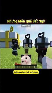Món Quà Bất Ngờ Tặng Em Gái ChiChi ??! 🤣 - Tập 1247 #shorts #minecraft