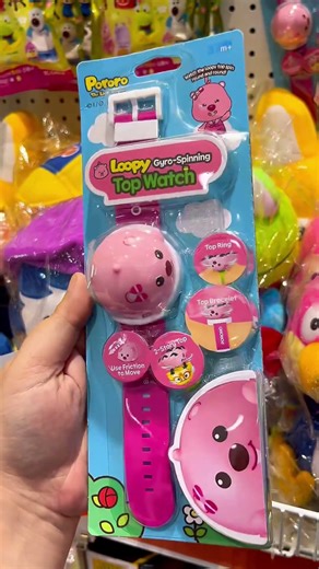 Udah punya jam pororo pink loopy ini belum? lucu lohh #pororo #watch #pororothelittlepenguin #toys