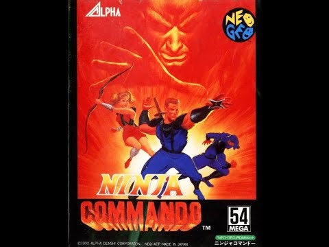 Nintendo Wiiu Ninja Commando SNK Neo Geo CD Gameplay